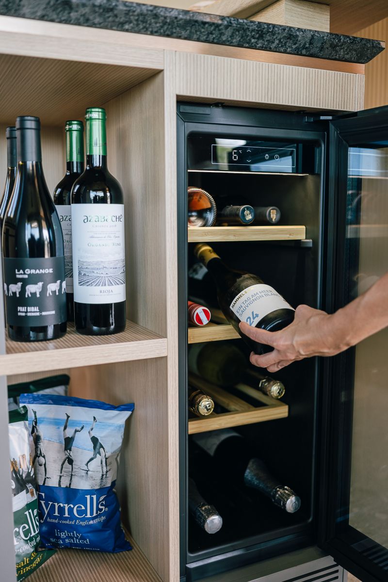 Detailfoto Weinkühlschrank