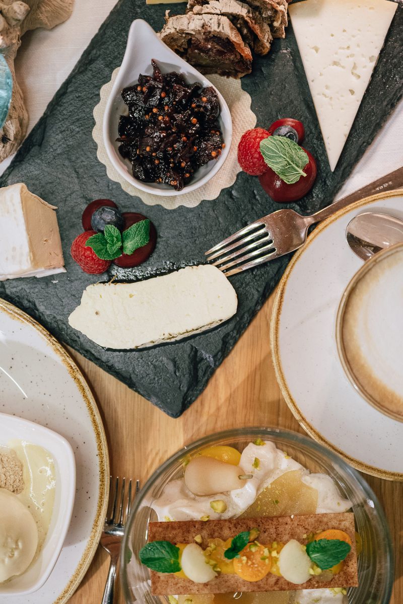 Dessert, Cappucino 'Hofkäse'